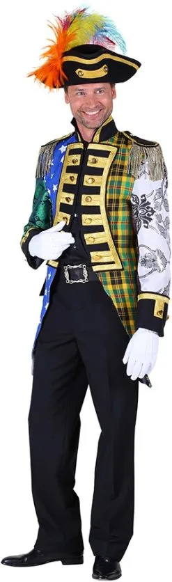 Admiraals Jas Patchwork Voor Heren