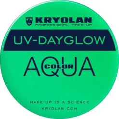 Aquacolor Kryolan UV-Dayglow Groen (8ml)