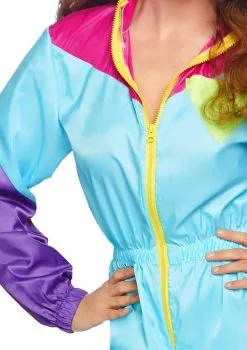 LEG AVENUE Awesome 80's Track Suit Dames -Kostuum Winkel awesome 80 s track suit dames detail