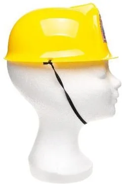 Bouwvakkershelm Voor Kinderen -Kostuum Winkel bouwvakkershelm voor kinderen zijkant