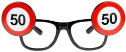 Bril 50 Jaar Verkeersbord