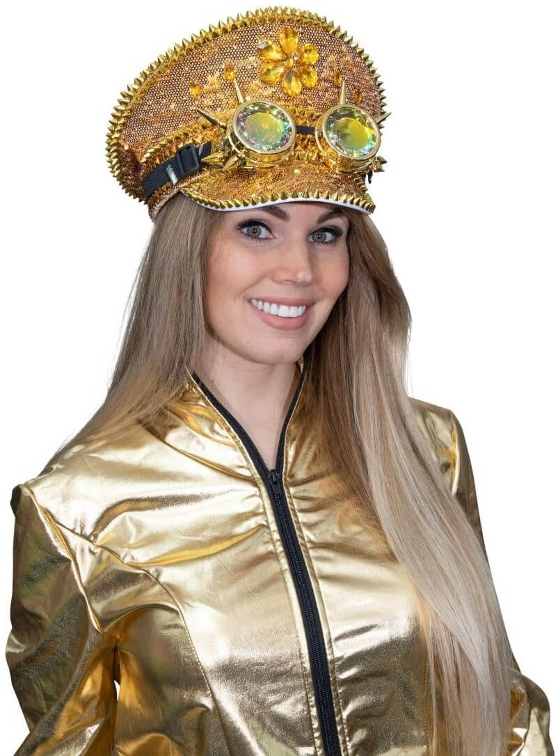 Burningman Pet Goud Luxe Met Bril 3 Burningman Pet Goud Luxe Met Bril - Afbeelding 3