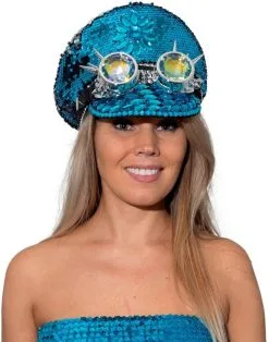Burningman Pet Turquoise Luxe Met Bril
