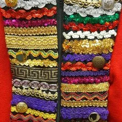 Carnavalsjas Ribbon Chaos Voor Dames -Kostuum Winkel carnavalsjas ribbon chaos voor dames detail 2