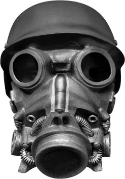 Chemical Warfare Gasmasker Latex Luxe