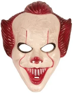Clown Masker Pennywise IT (Plastic)