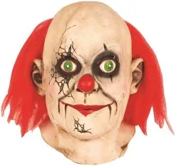 Clownsmasker Gebroken Pop (latex)