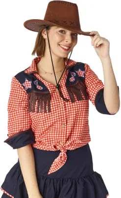 Cowboyhoed Suede Bruin 6 Cowboyhoed Suede Bruin -Kostuum Winkel cowboyhoed suede bruin 2