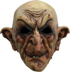 Creepy Heksen Masker Latex Luxe