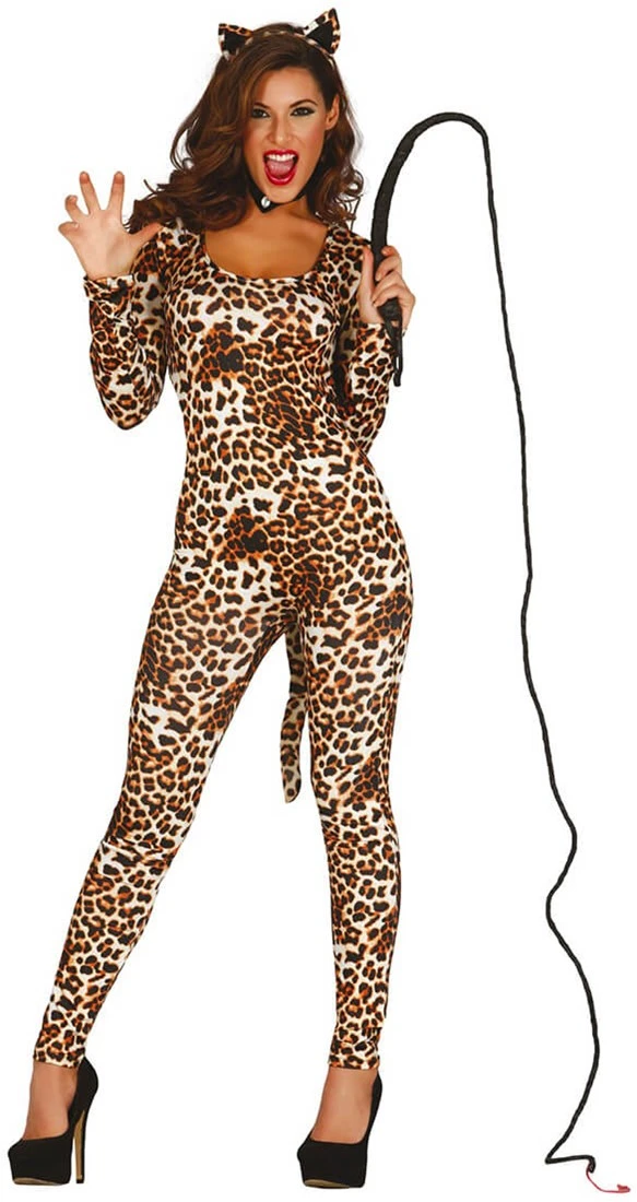 Dames Jumpsuit Sexy Luipaard 1 Dames Jumpsuit Sexy Luipaard