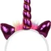 Diadeem Eenhoorn Metallic Paars (Unicorn)