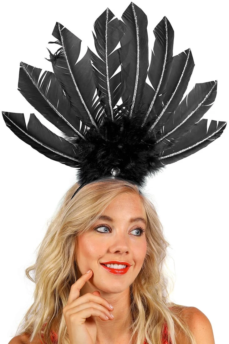 Diadeem Samba Brazil Zwart 1 Diadeem Samba Brazil Zwart