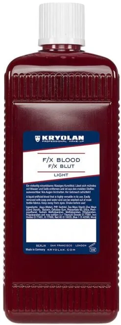 F/X Blood Light Kryolan 500ml