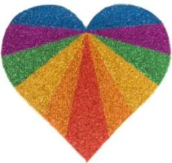 Face & Body Jewel Rainbow Hart
