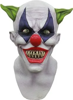 Giggly Clown Masker Latex Luxe
