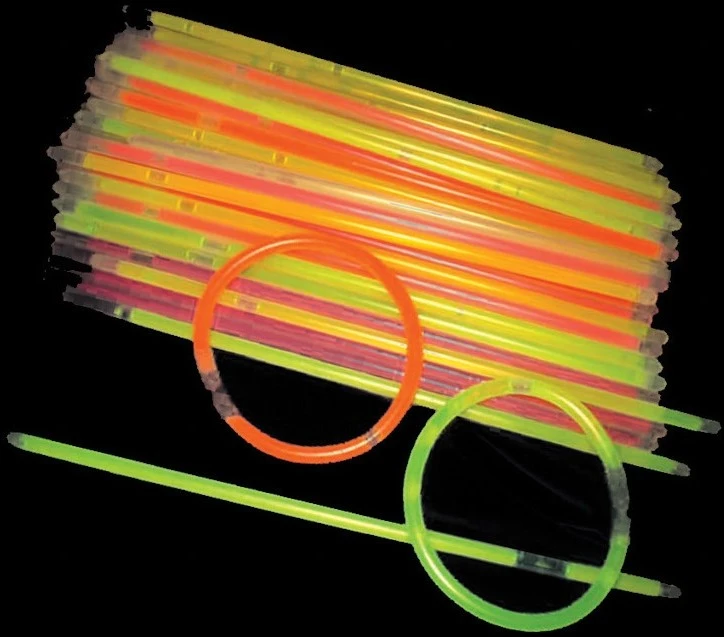 Glow Armbandjes 100st. Geel 1 Glow Armbandjes 100st. Geel