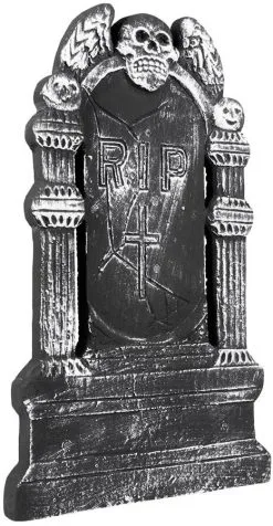 Grafsteen Skull RIP 50X30cm