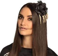 Haarclip Skelethand -Kostuum Winkel haarclip skelethand voorbeeld