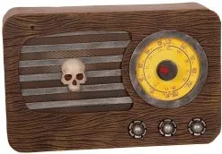 Halloween Decoratie Radio Met Bewegingssensor (30x20cm)