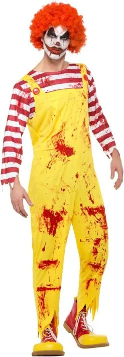 Halloween Kostuum Killer Clown Ronald -Kostuum Winkel halloween kostuum killer clown ronald 1