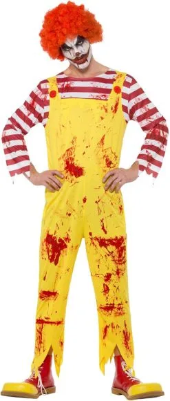Halloween Kostuum Killer Clown Ronald