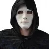 Halloween Masker Anonymous Wit (plastic)