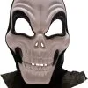 Halloween Masker Skull Met Kap (plastic)