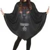 Halloween Poncho Black Cat