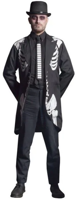 Halloween Skeletten Jas Voor Heren