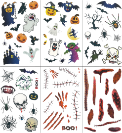 Halloween Tattoo (12st.)