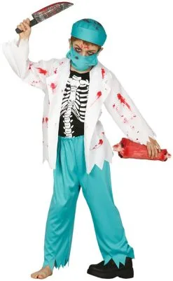 Halloweenkostuum Zombie Dokter Voor Kinderen