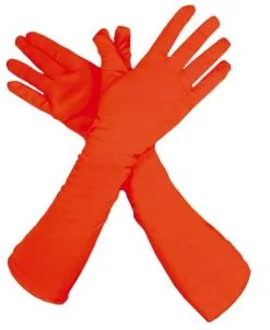 Handschoenen Piet Lang Oranje (45cm)