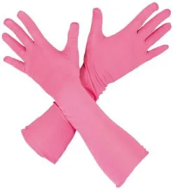 Handschoenen Piet Lang Roze (45cm)
