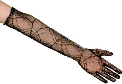 Handschoenen Spinnenweb -Kostuum Winkel handschoenen spinnenweb product binnenkant