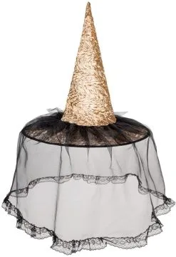 Heksenhoed Witchville Luxe Koper