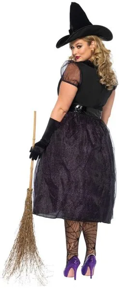 LEG AVENUE Heksenjurk Darling Spellcaster Voor Dames -Kostuum Winkel heksenjurk darling spellcaster voor dames plus size achterkant