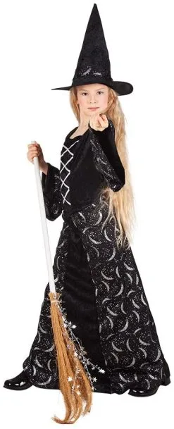 Heksenjurk Midnight Witch Voor Meisjes
