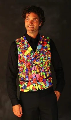 Heren Gilet Picasso Met LED-verlichting
