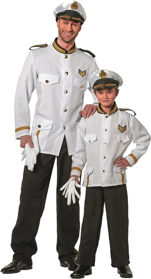 Heren Marinierskostuum 2dlg. 2 Heren Marinierskostuum 2dlg. - Afbeelding 2