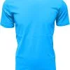 Heren T-Shirt Turquoise (Slim Fit)