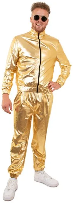 Heren Trainingspak Goud