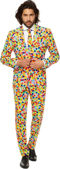 Herenkostuum OppoSuits Confetteroni