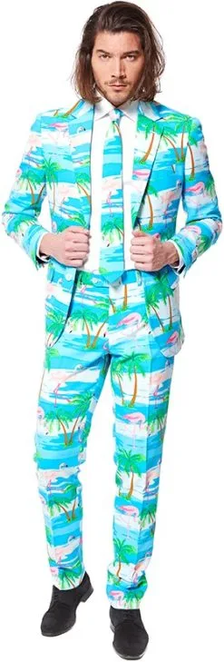 Herenkostuum OppoSuits Flaminguy