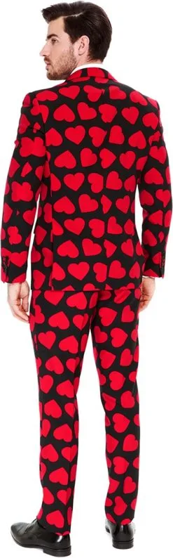 Herenkostuum OppoSuits King Of Hearts -Kostuum Winkel herenkostuum opposuits king of hearts achterkant