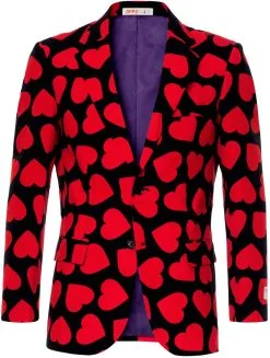 Herenkostuum OppoSuits King Of Hearts -Kostuum Winkel herenkostuum opposuits king of hearts colbert