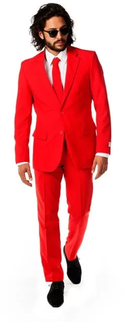 Herenkostuum OppoSuits The Red Devil