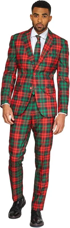 Herenkostuum OppoSuits Trendy Tartan