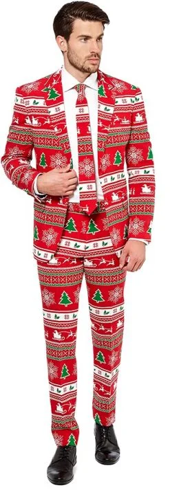 Herenkostuum OppoSuits Winter Wonderland