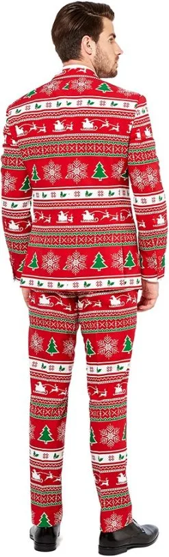 Herenkostuum OppoSuits Winter Wonderland -Kostuum Winkel herenkostuum opposuits winter wonderland 3