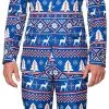 Herenkostuum Suitmeister Christmas Blue Nordic
